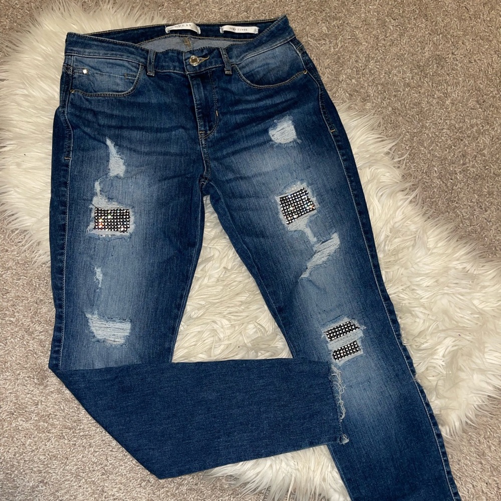 Guess sexy curve jeans. Size 30 super fun jeans!